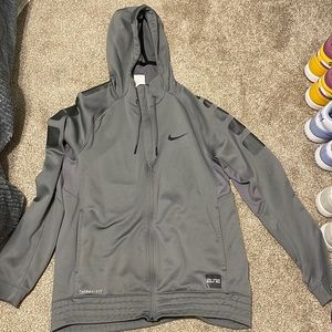 grey nike hoodie
